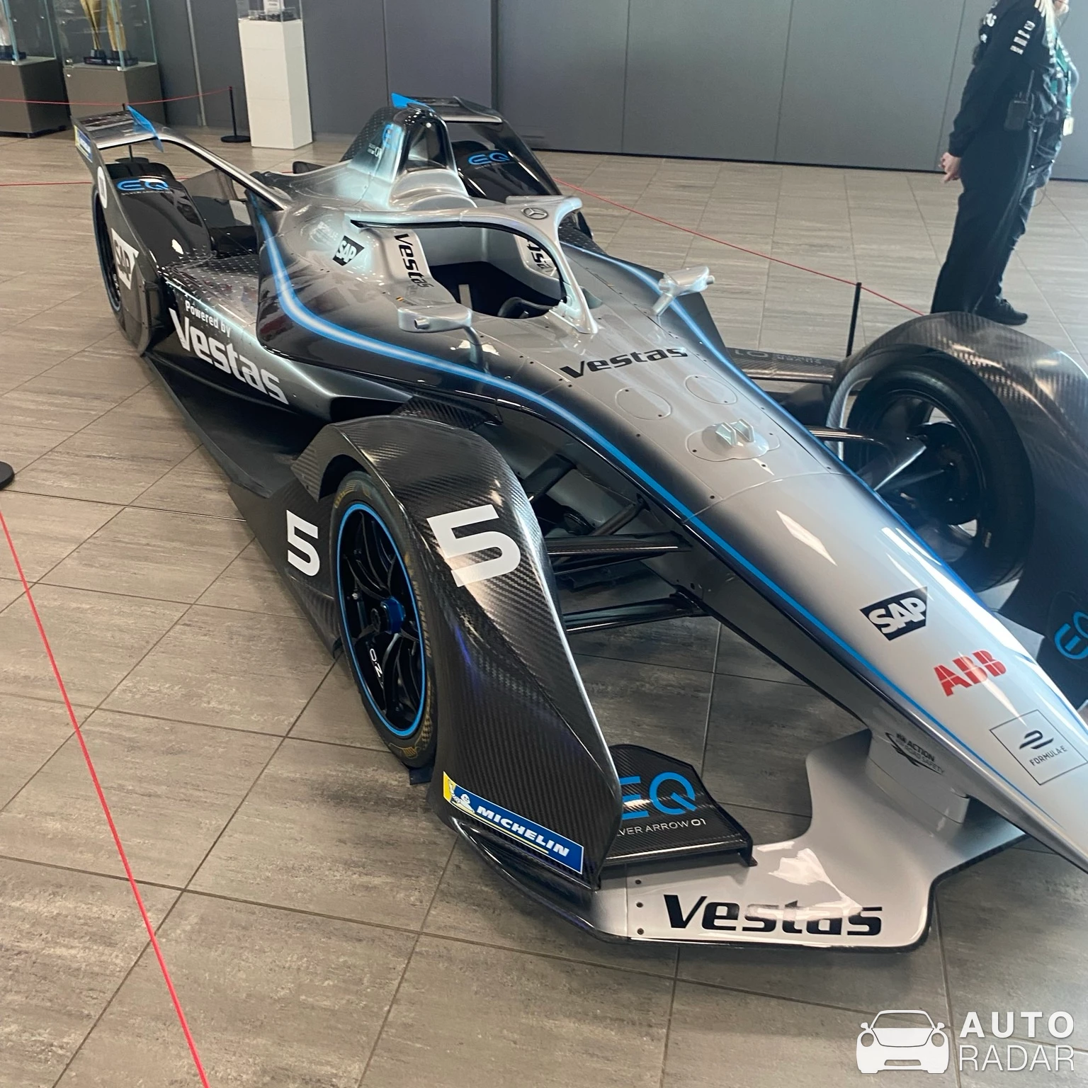 Mercedes-EQ Silver Arrow 01 spotted in Surrey, United Kingdom