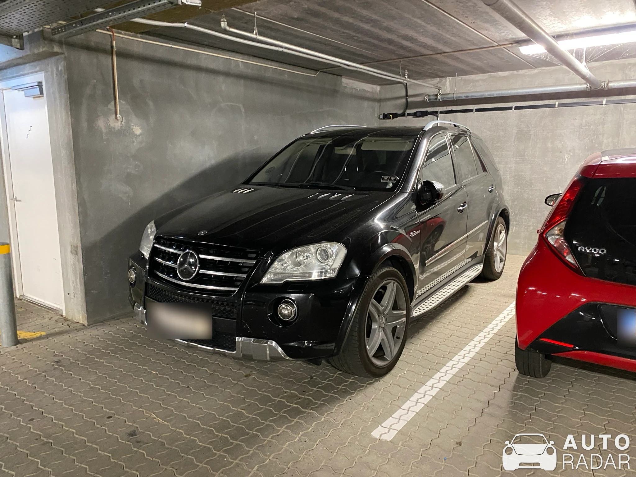 Mercedes-Benz ML 63 AMG W164 2009 spotted in Aarhus