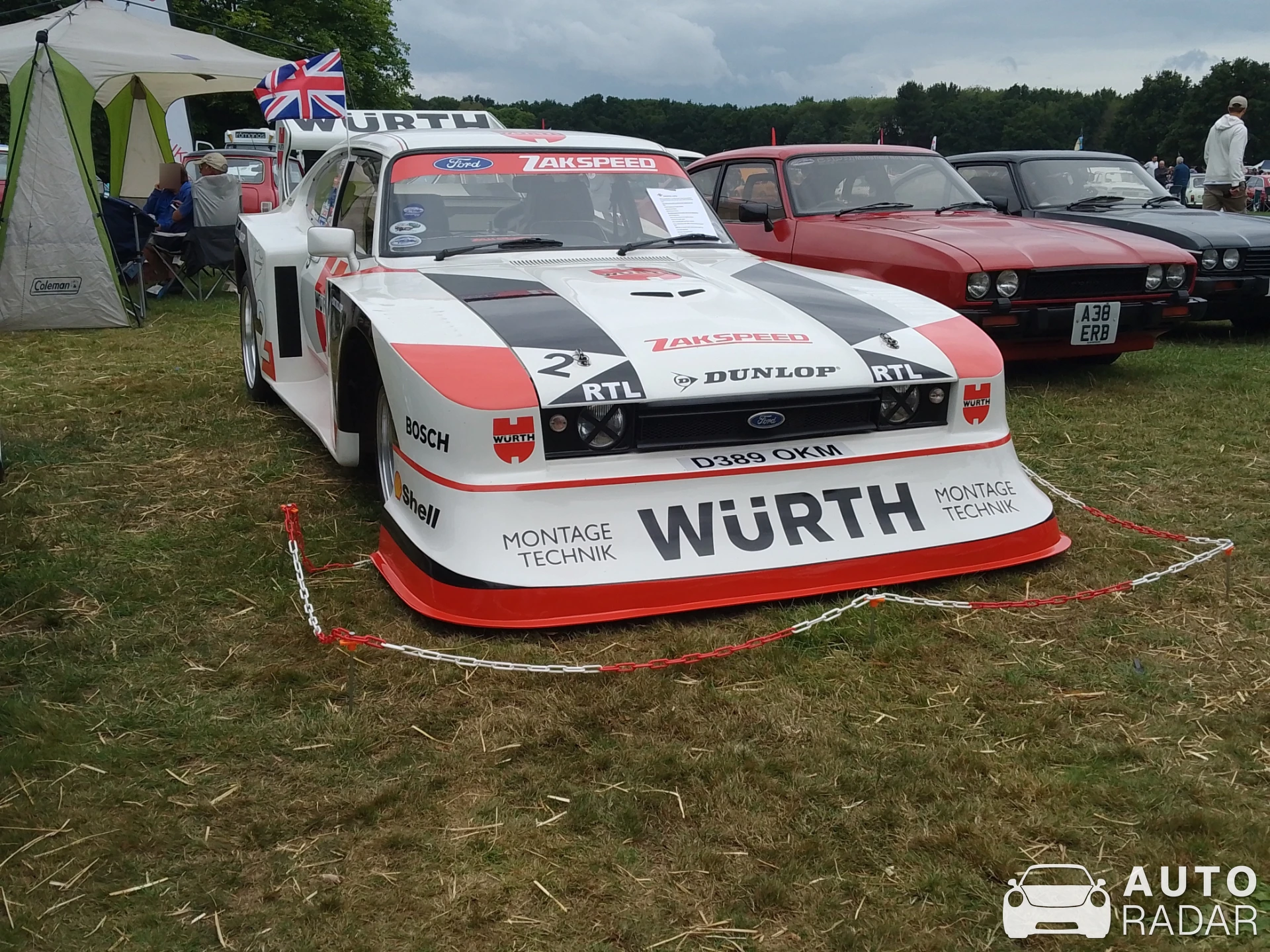 Ford Capri Zakspeed Turbo Group 5 spotted in Derby