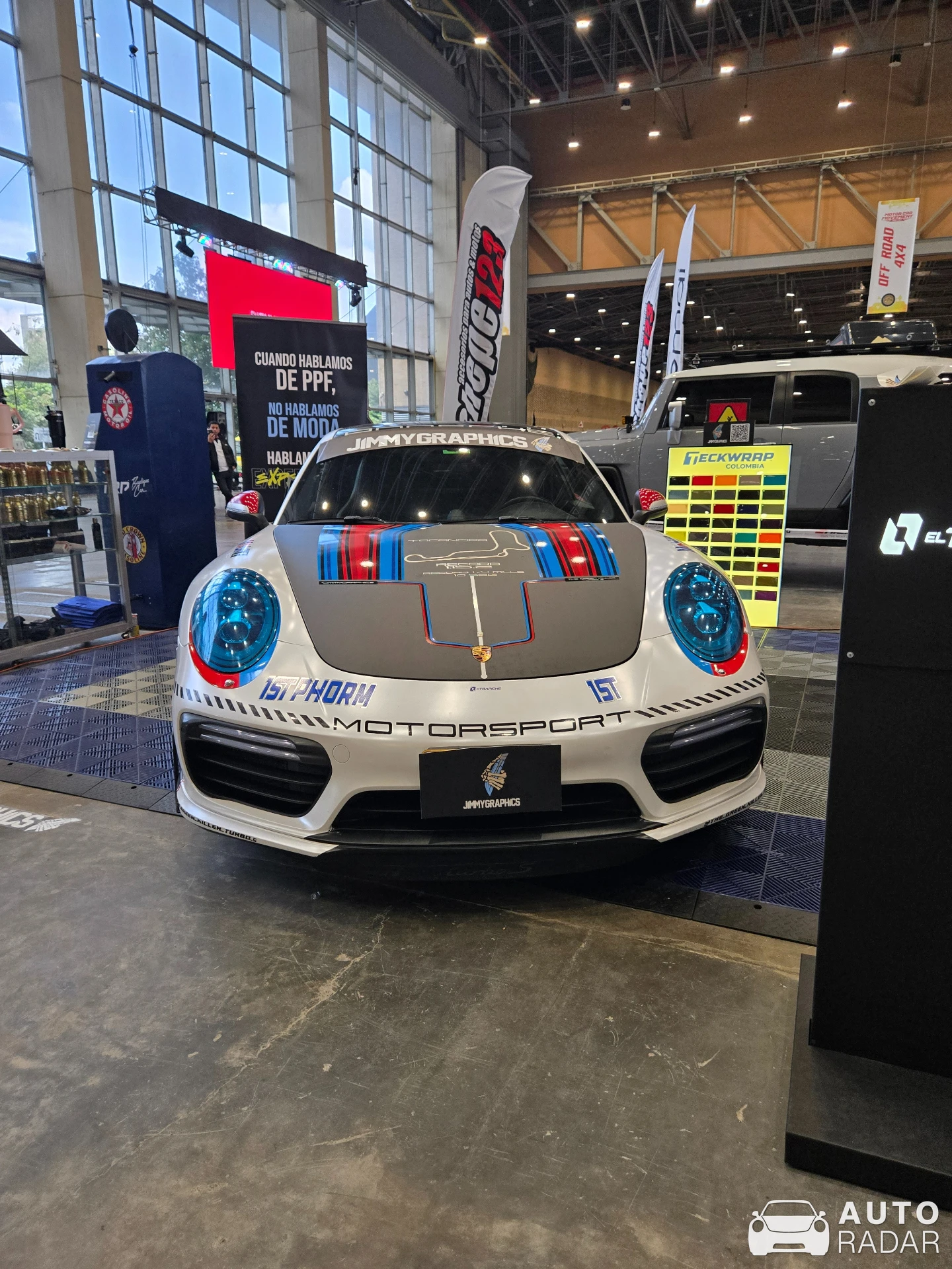 Porsche 991 Turbo MkI spotted in Bogotá