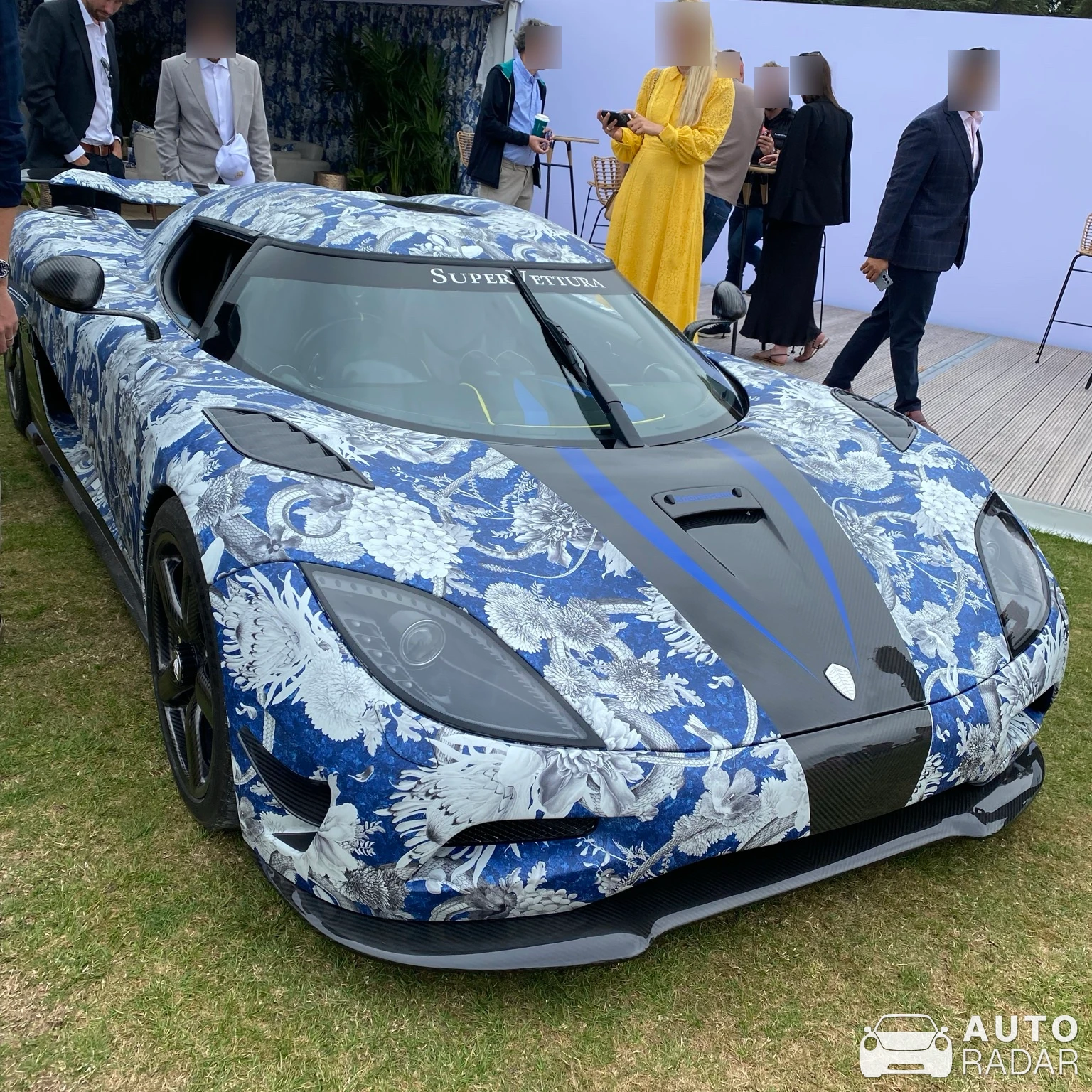 Koenigsegg Agera N spotted in Blenheim Palace Grounds
