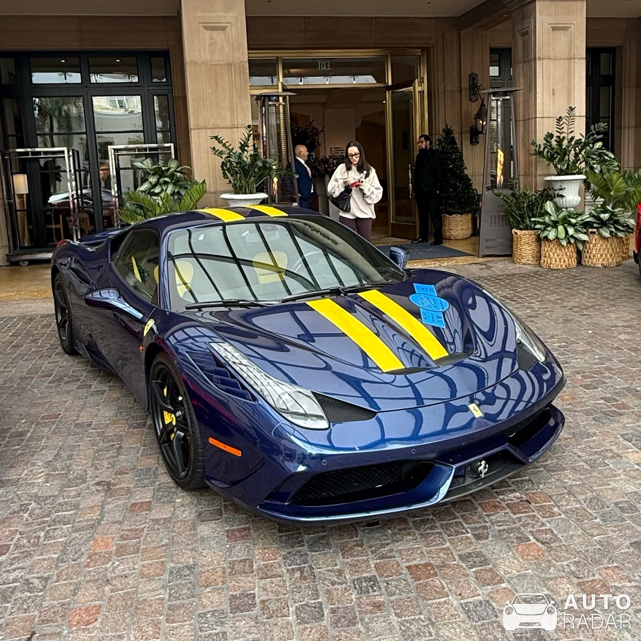 Ferrari 458 Speciale spotted in Beverly Hills, United States