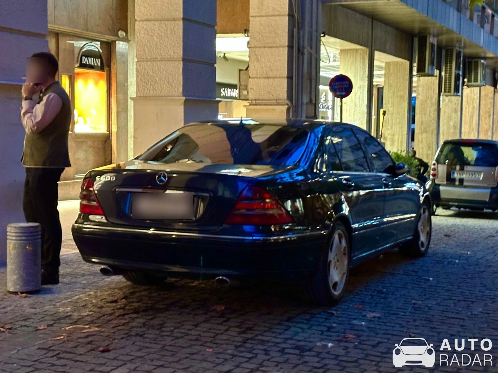 Mercedes-Benz S600 spotted in Athina