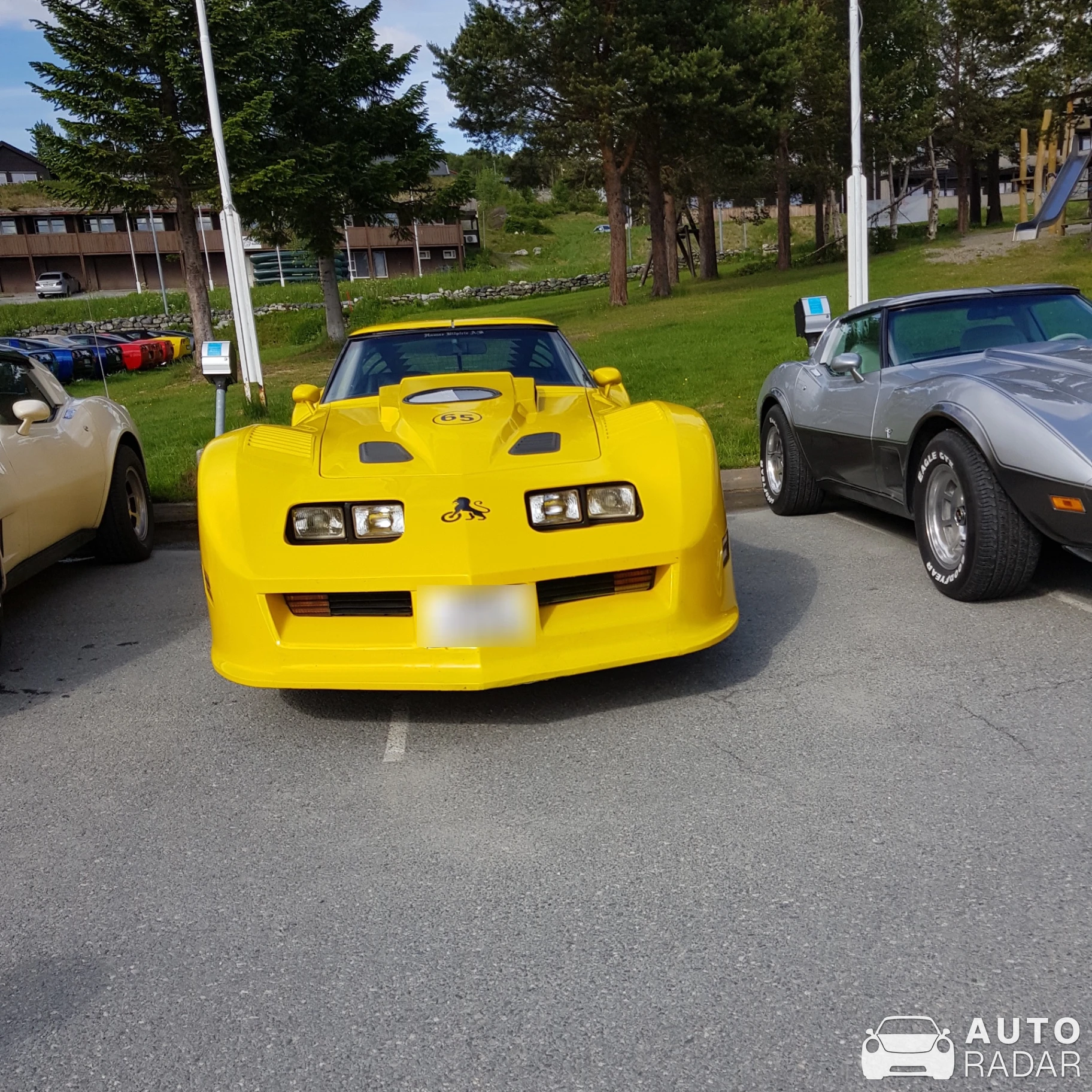 Chevrolet Corvette C5 Z06 Greenwood C5-R spotted in Røros, Norway