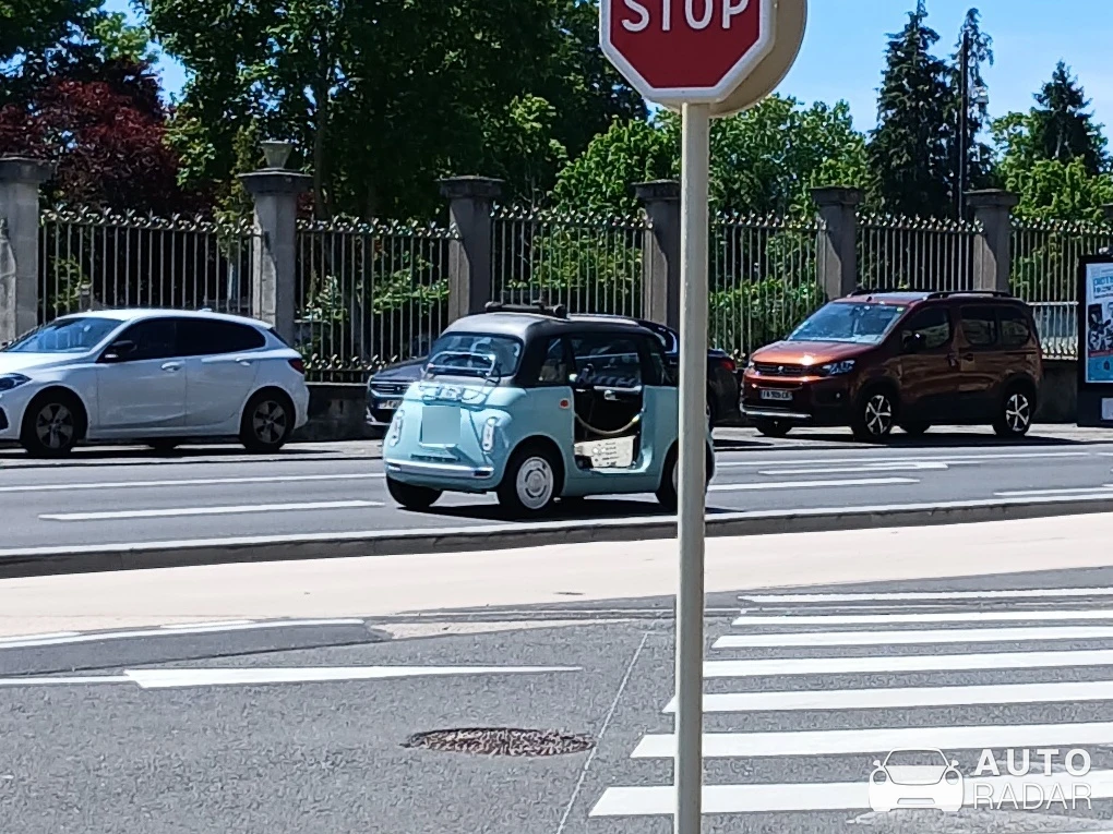 Fiat Topolino spotted in Toul