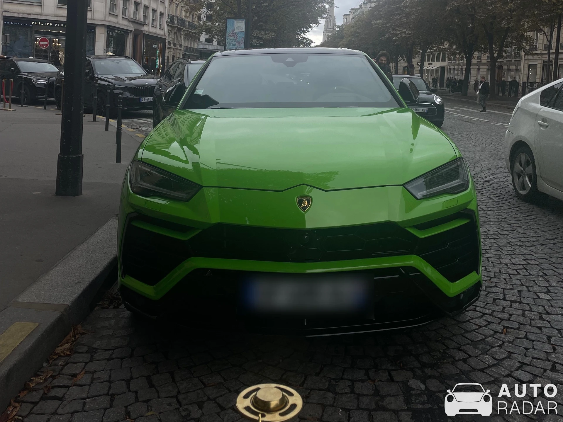 Lamborghini Urus spotted in Paris, France