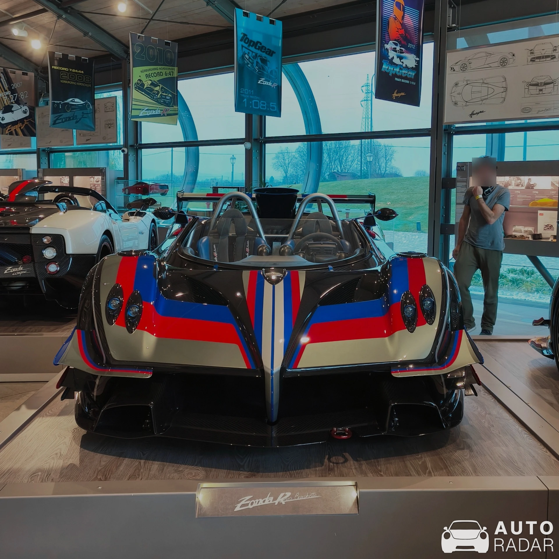 Pagani Zonda Revo Barchetta spotted in San Cesario sul Panaro