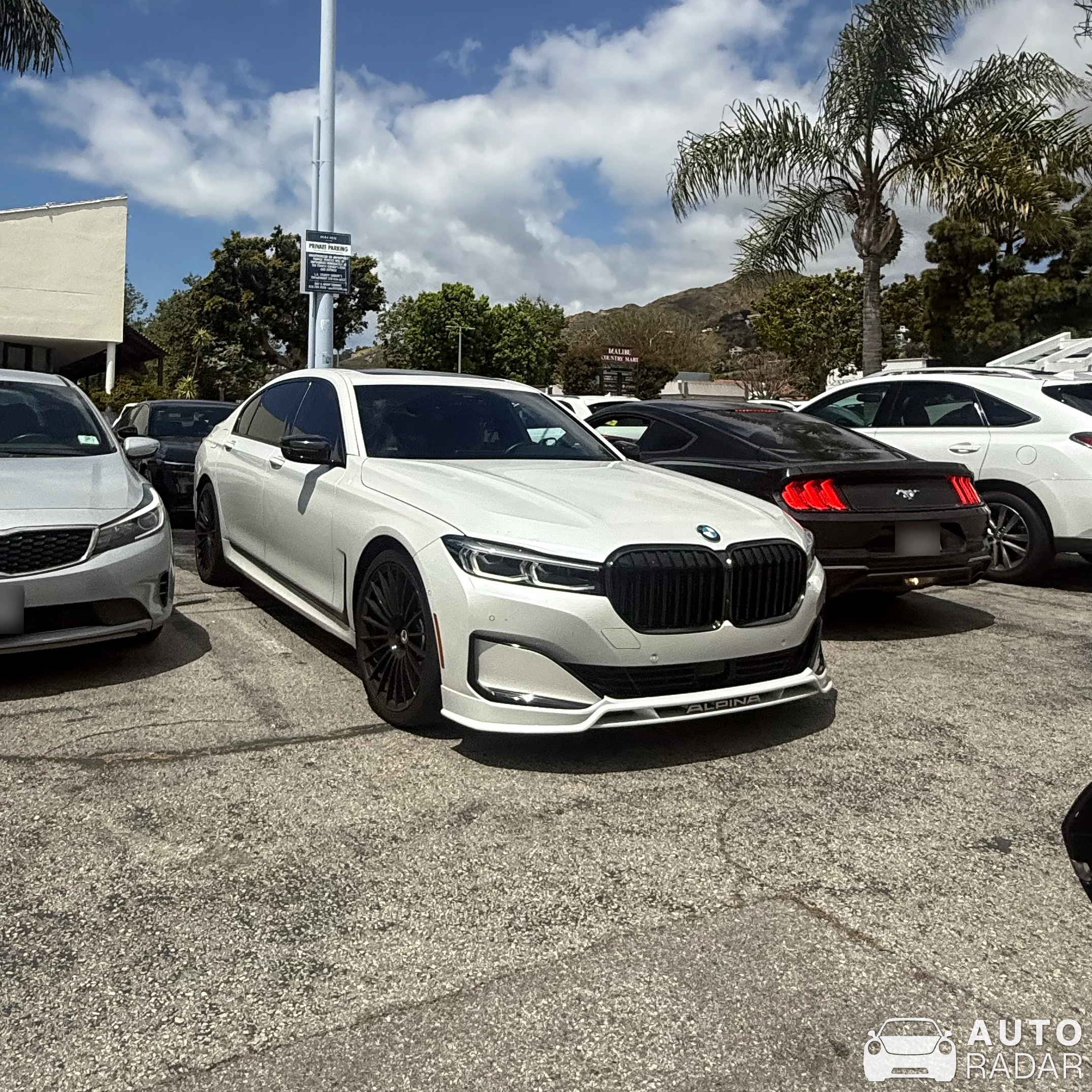 Alpina B7 G12 spotted in Malibu