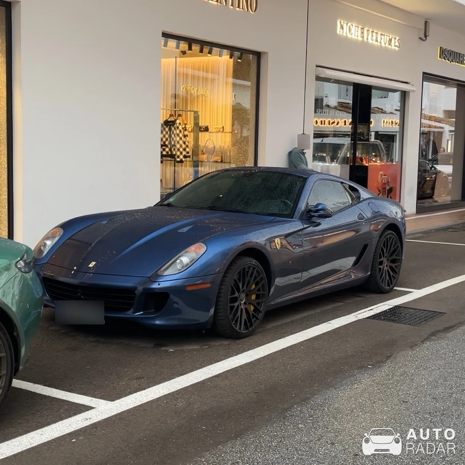 Ferrari 599 GTB Fiorano HGTE spotted in Valladolid