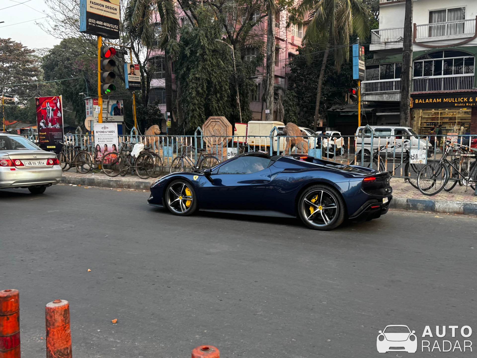Ferrari 296 GTB spotted in Kolkata, India