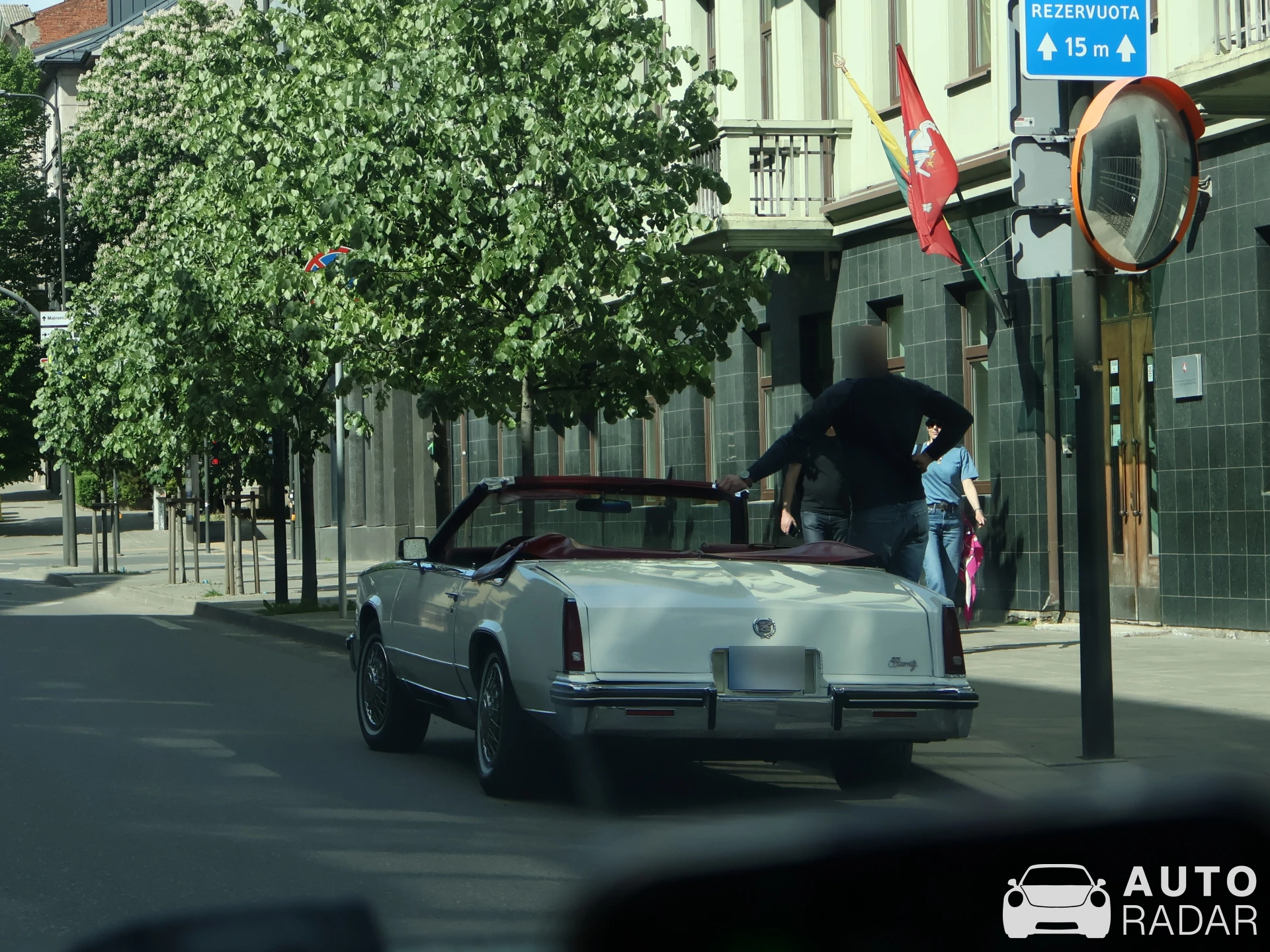 Cadillac Eldorado Convertible spotted in Kaunas