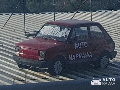 Polski Fiat 126p BIS spotted in Siedlęcin
