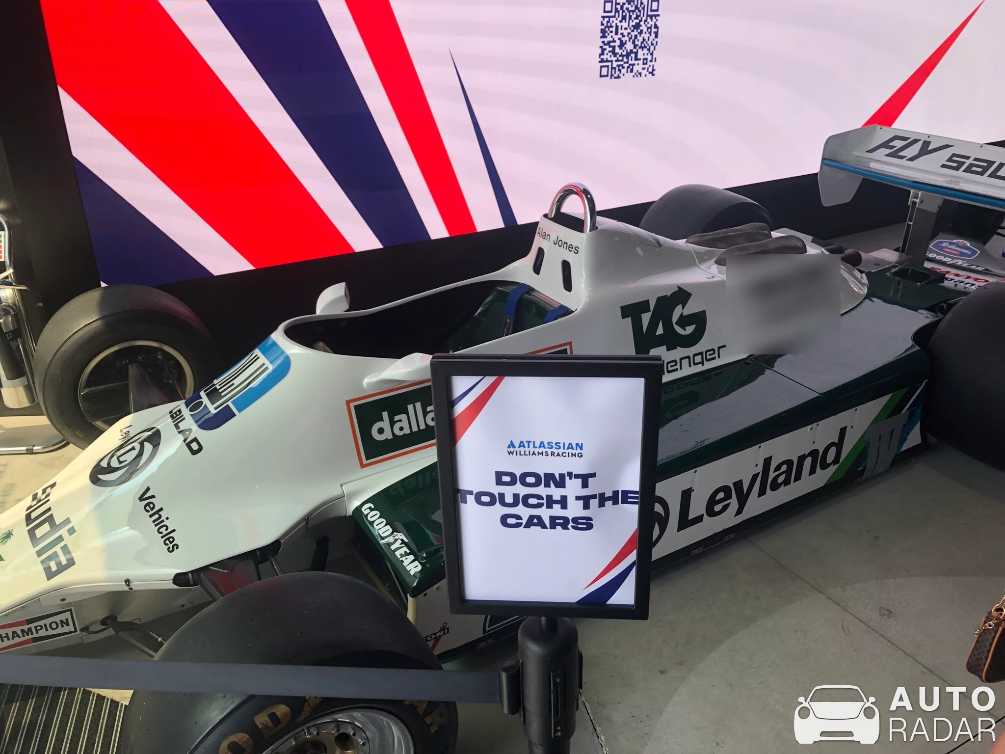 Williams FW07 spotted