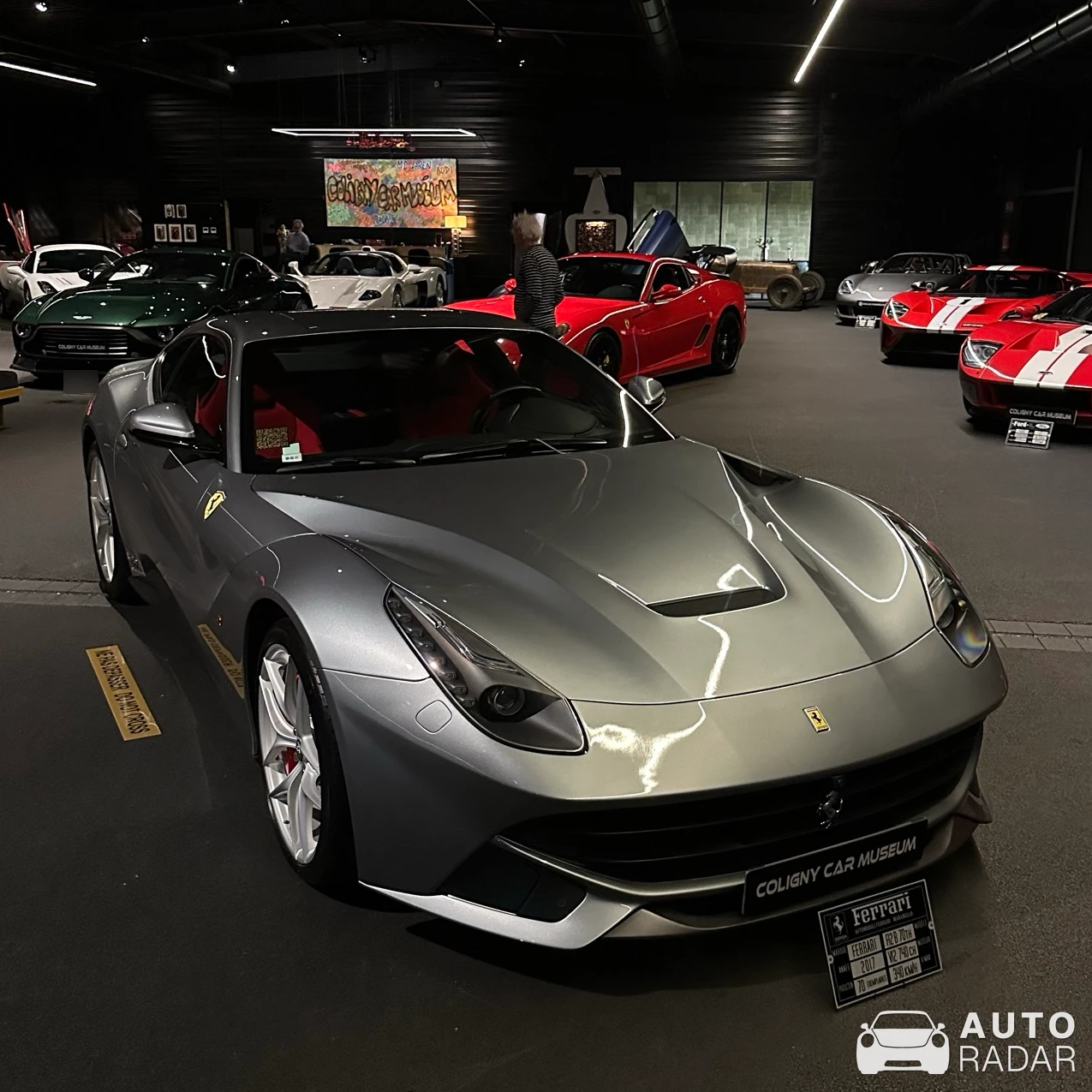Ferrari F12Berlinetta 70th Anniversary spotted in Coligny, Frankreich