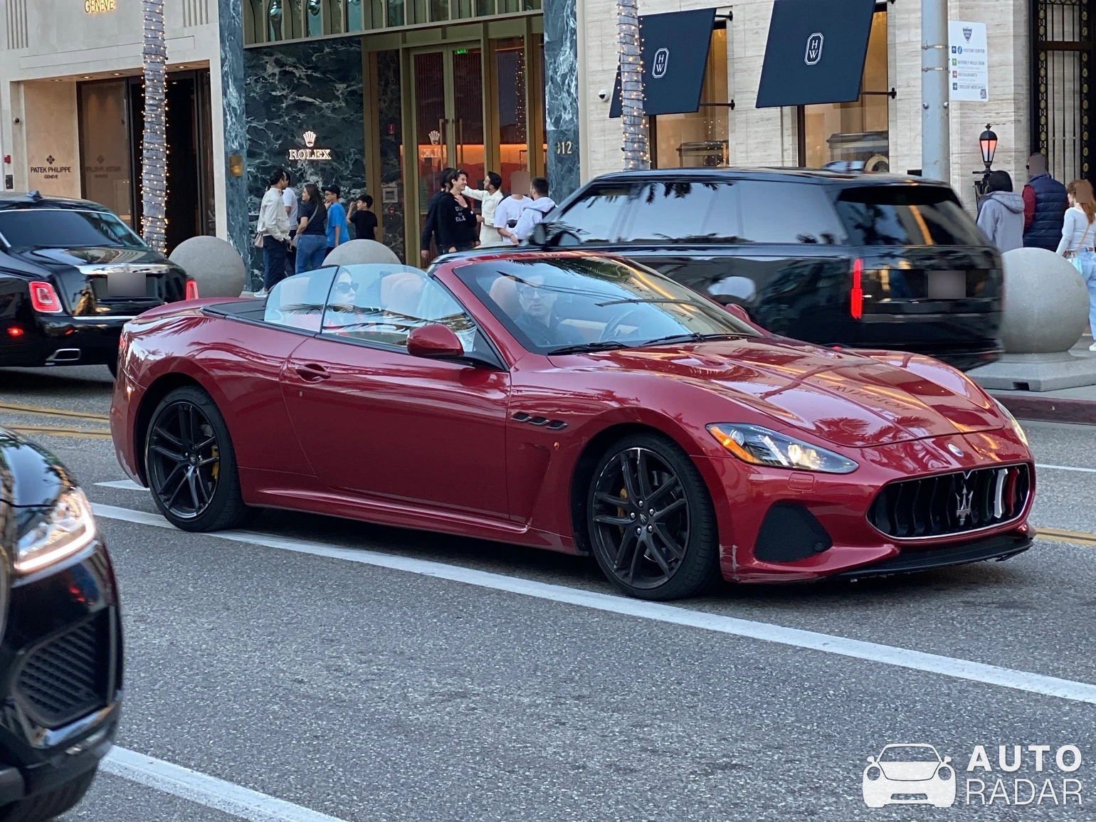 Maserati GranCabrio spotted in Beverly Hills, United States