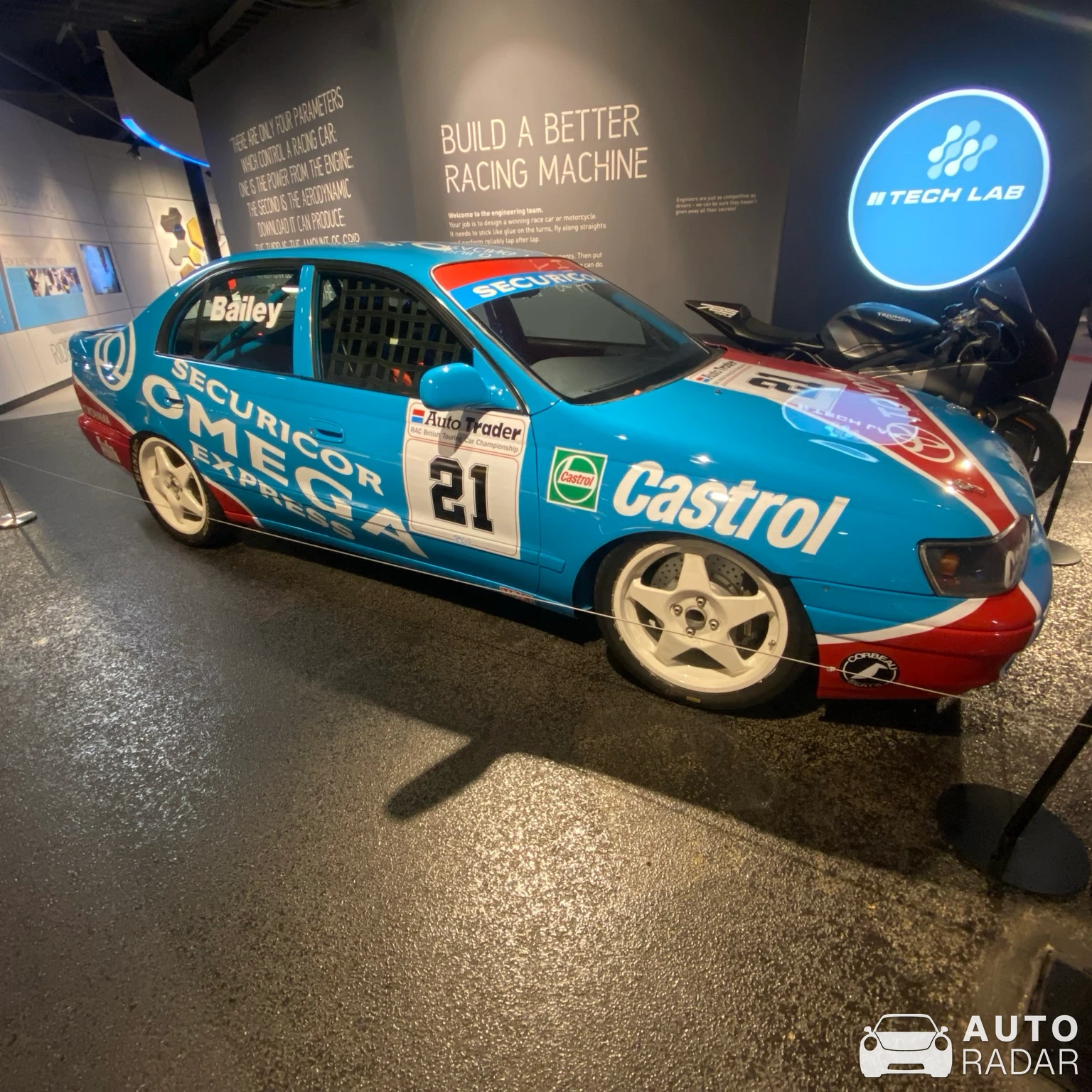 Toyota Carina E BTCC spotted in England, United Kingdom