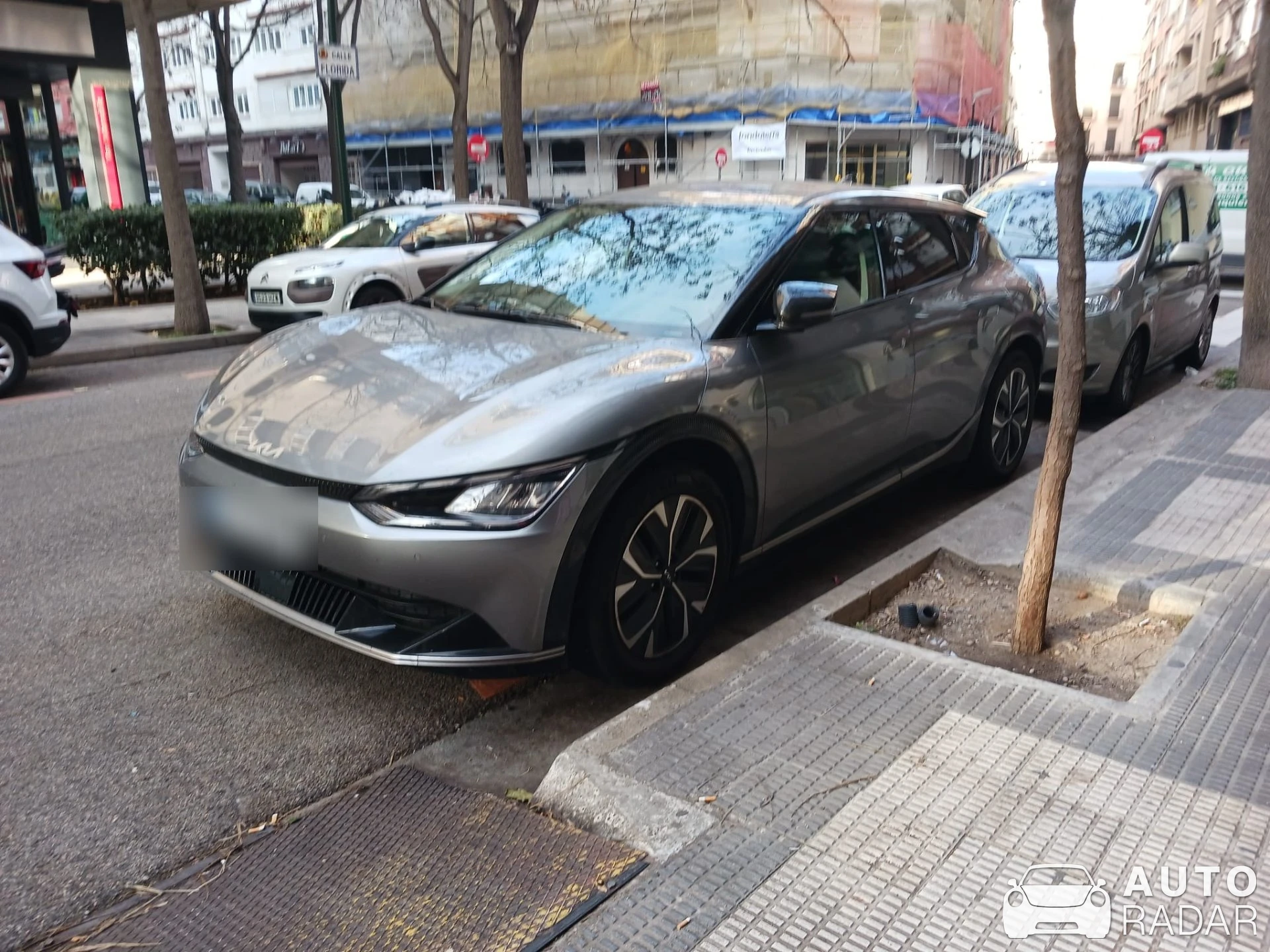 Kia EV6 spotted in Zaragoza, Spain