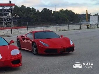 Ferrari 488 GTB spotted in Girona, Spain