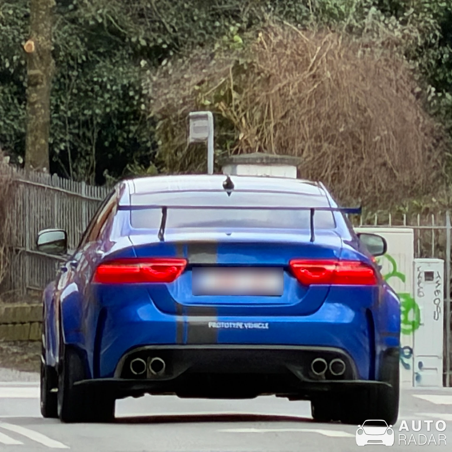 Jaguar XE SV Project 8 spotted in Aarhus