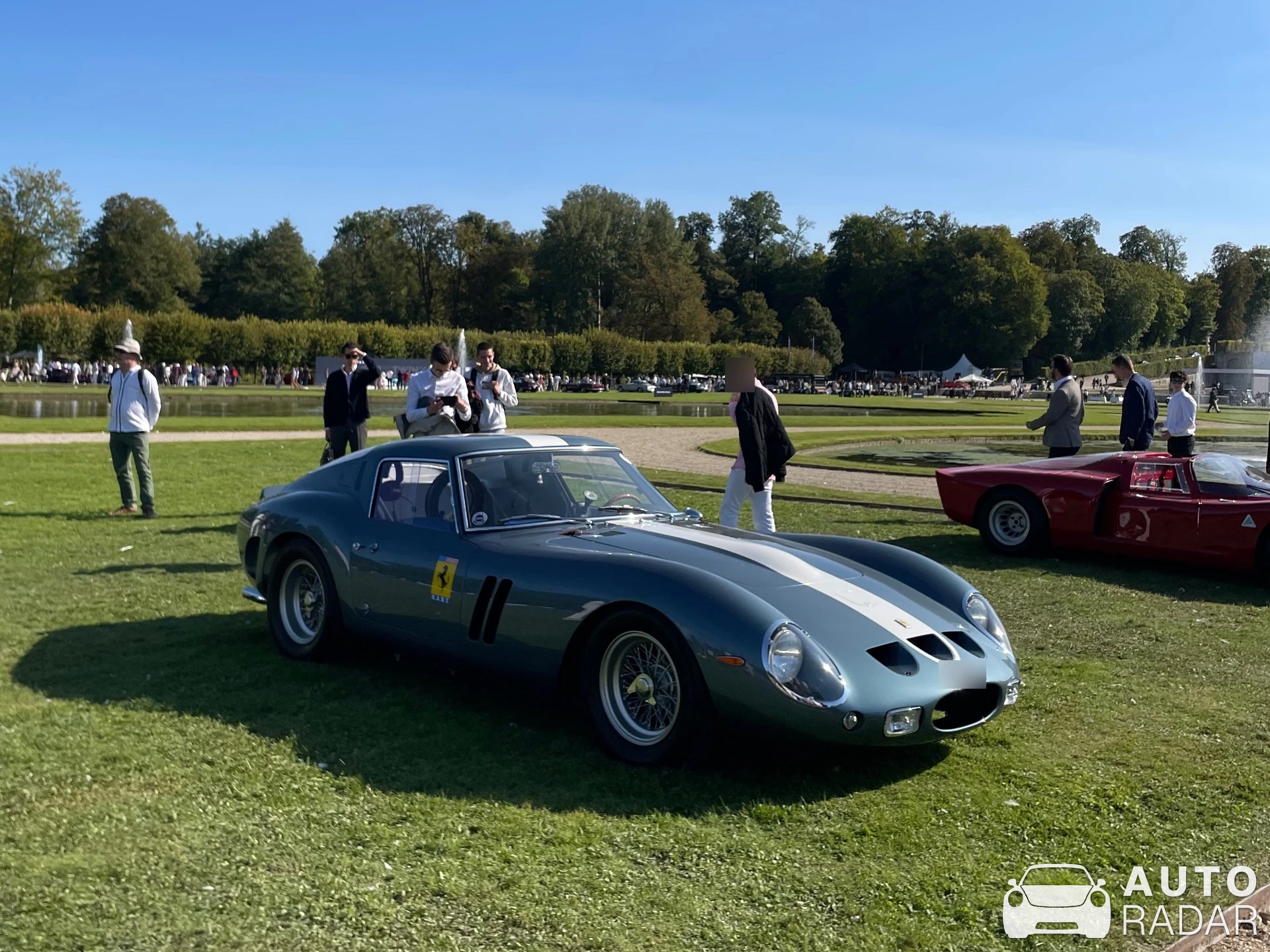 Ferrari 250 GTO spotted in Chantilly, France