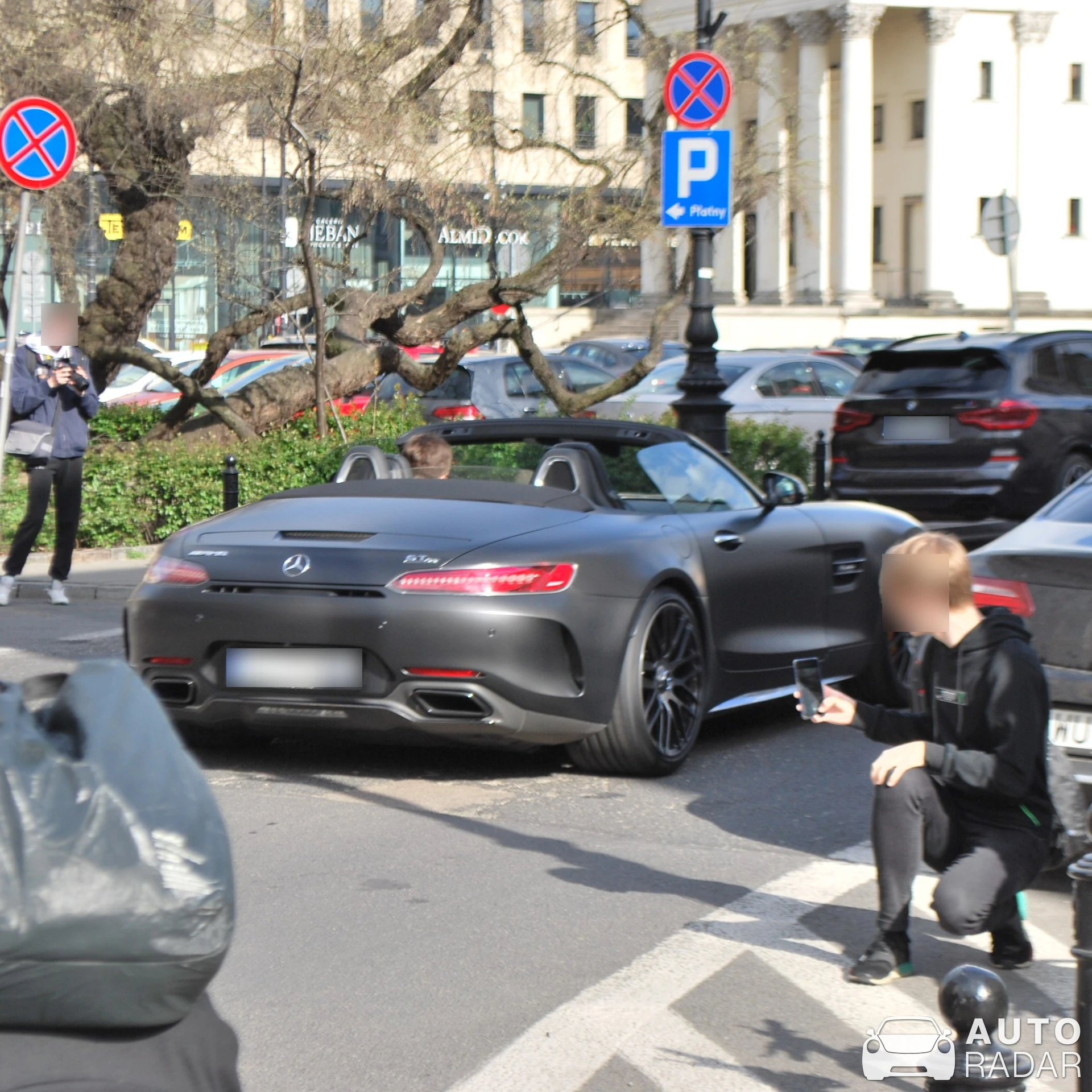 Mercedes-AMG GT C Roadster R190 Edition 50 spotted in Warszawa