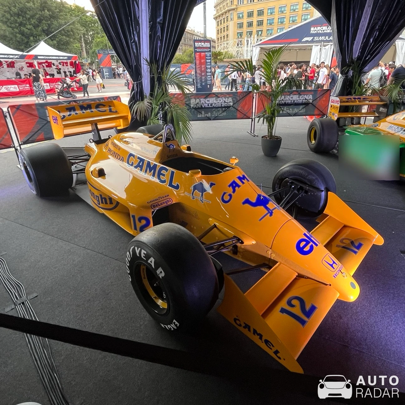 Lotus 99T spotted in Barcelona