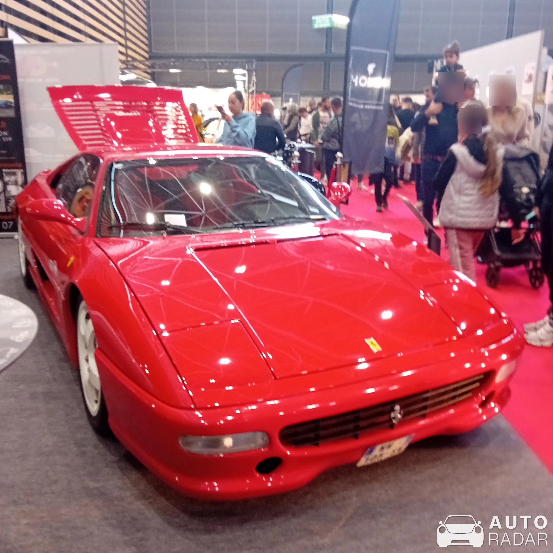 Ferrari F355 Berlinetta spotted in Lyon, France