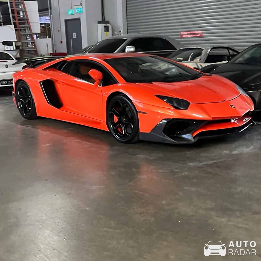 Lamborghini Aventador LP700-4 Novitec Torado spotted in Singapore