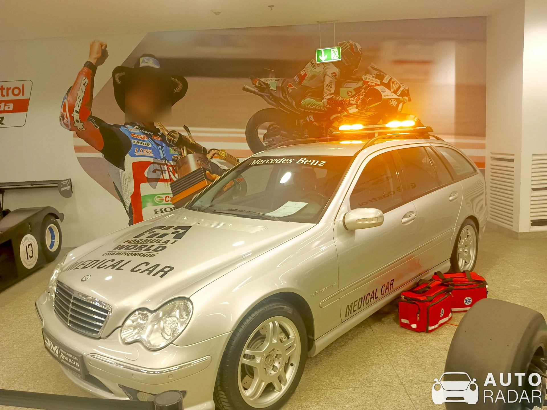 Mercedes-Benz C 32 AMG F1 Medical Car spotted in Warszawa