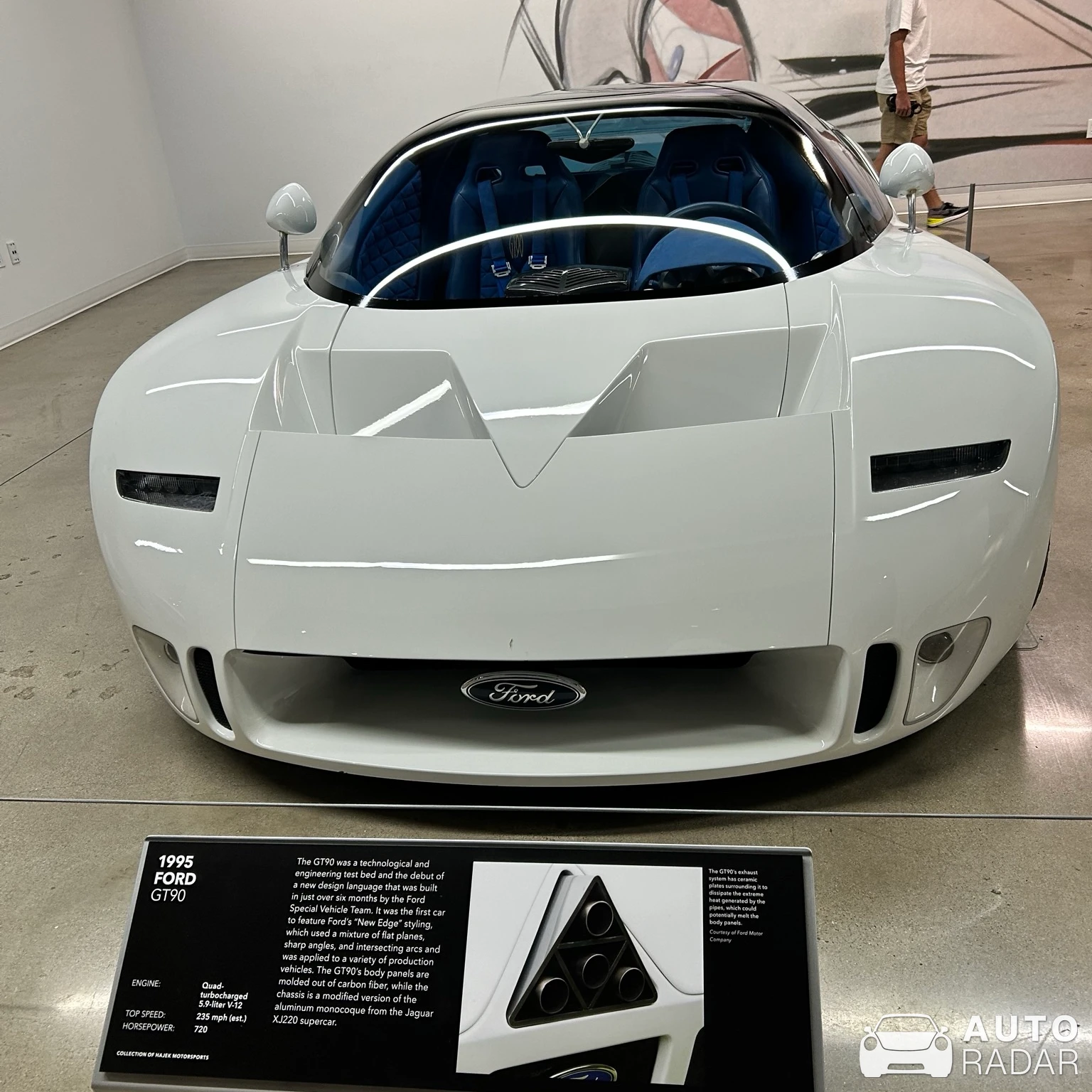 Ford GT90 spotted in Los Angeles