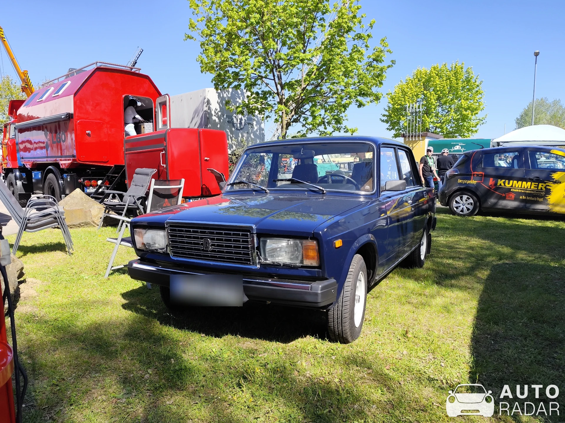 Lada 2107 spotted in Hartmannsdorf