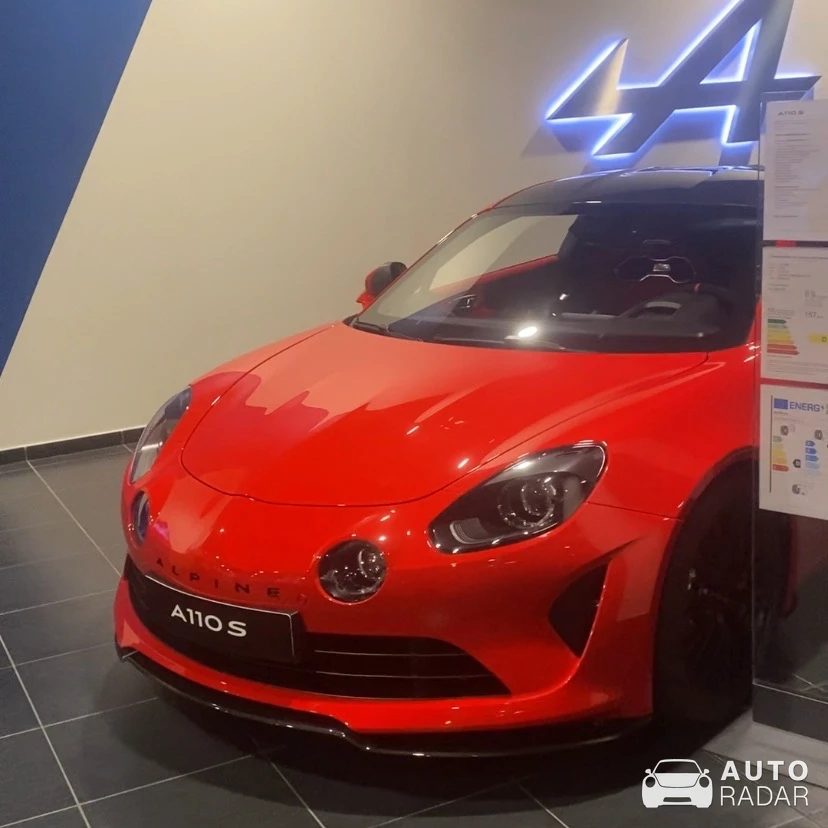 Alpine A110 spotted in Marseille, France