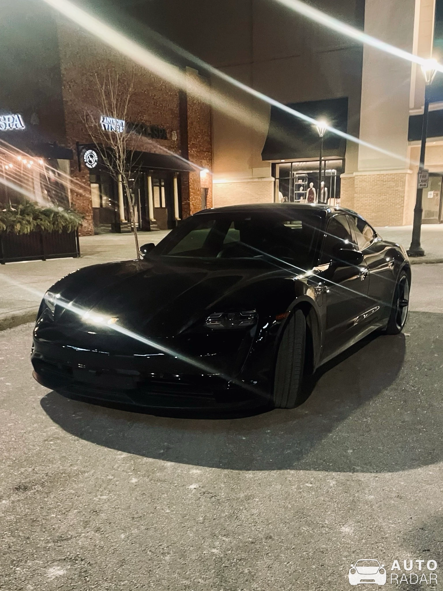 Porsche Taycan spotted in Butler County, United States