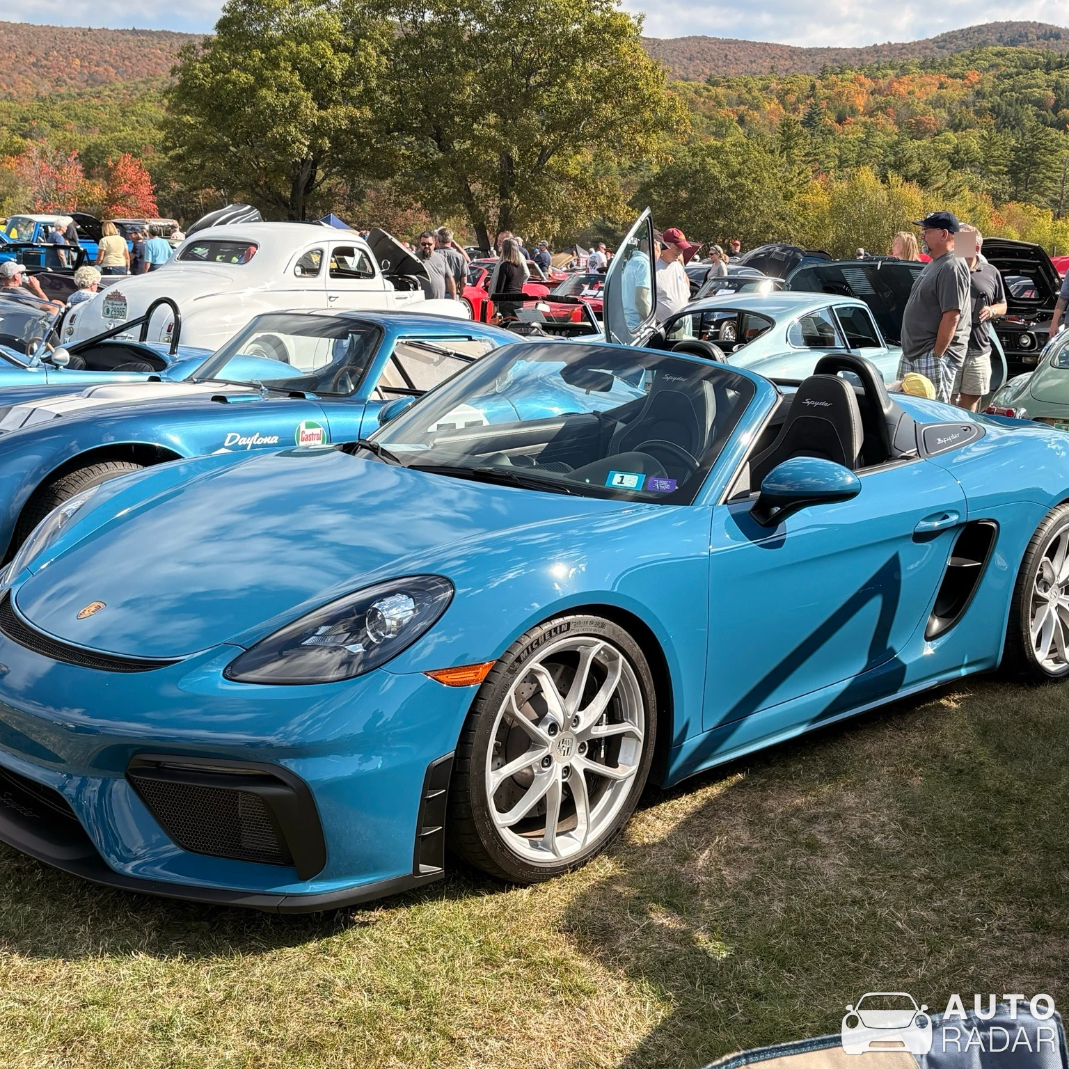 Porsche 718 Spyder spotted in Moultonborough, United States