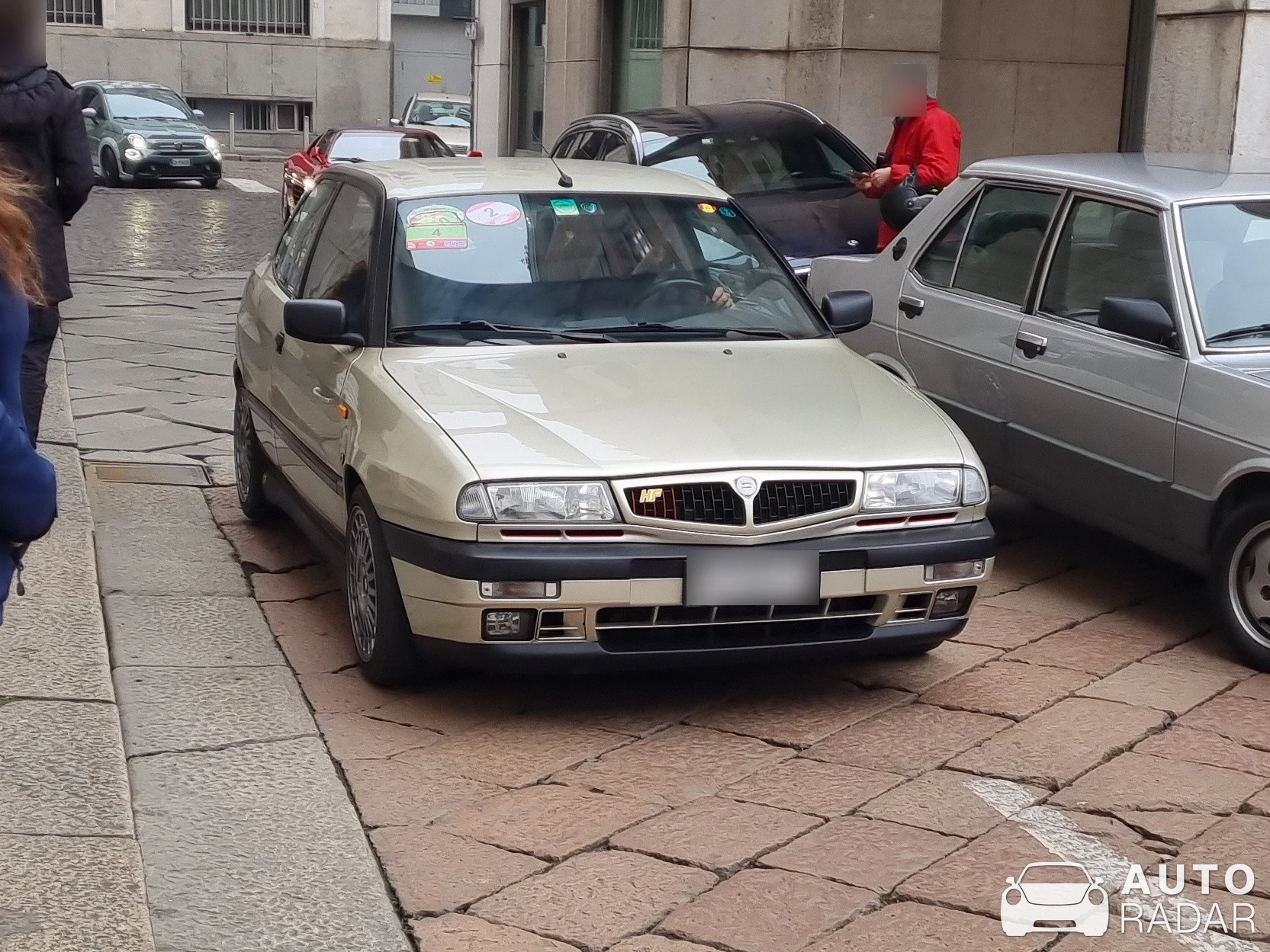 Lancia Delta HPE HF Turbo spotted in Milano