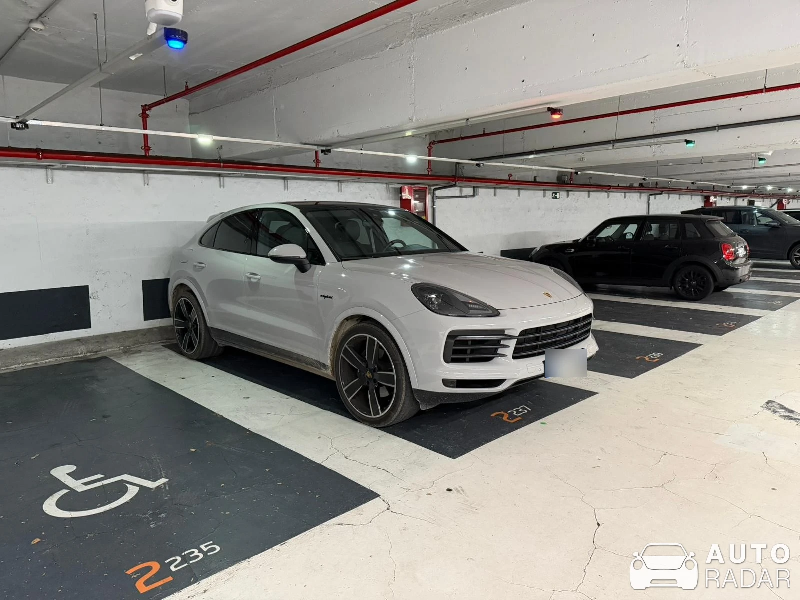 Porsche Cayenne Coupé spotted in Barcelona, Spain