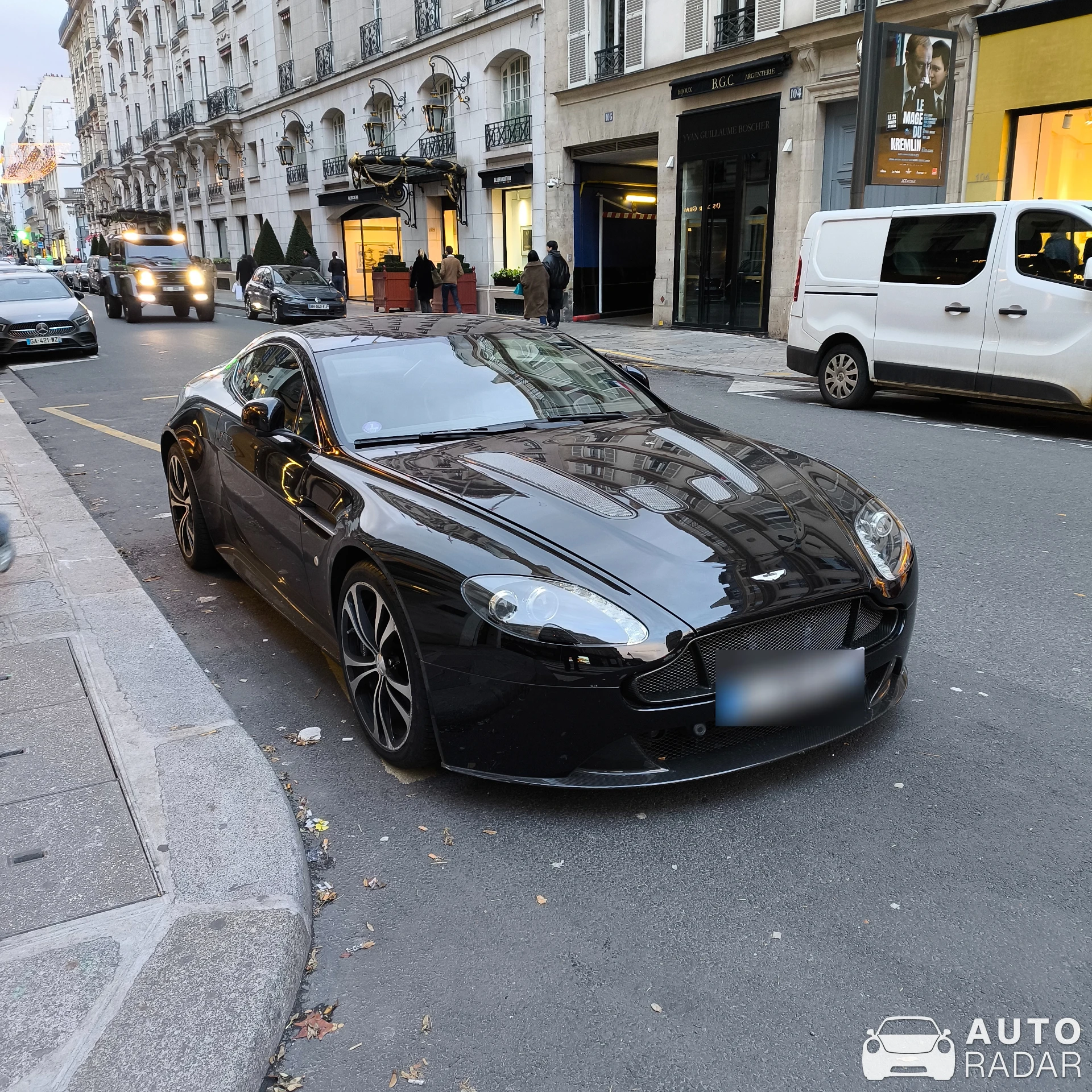 Aston Martin V12 Vantage S spotted in Paris, France