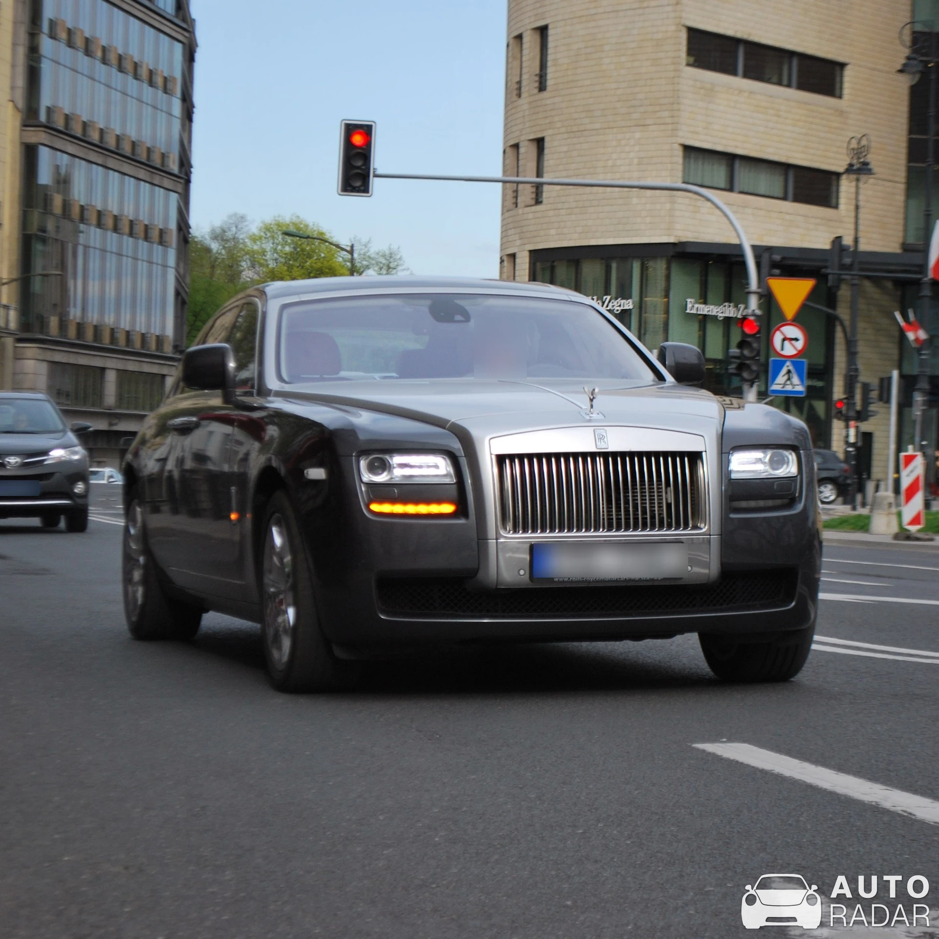 Rolls-Royce Ghost spotted in Warszawa, Poland