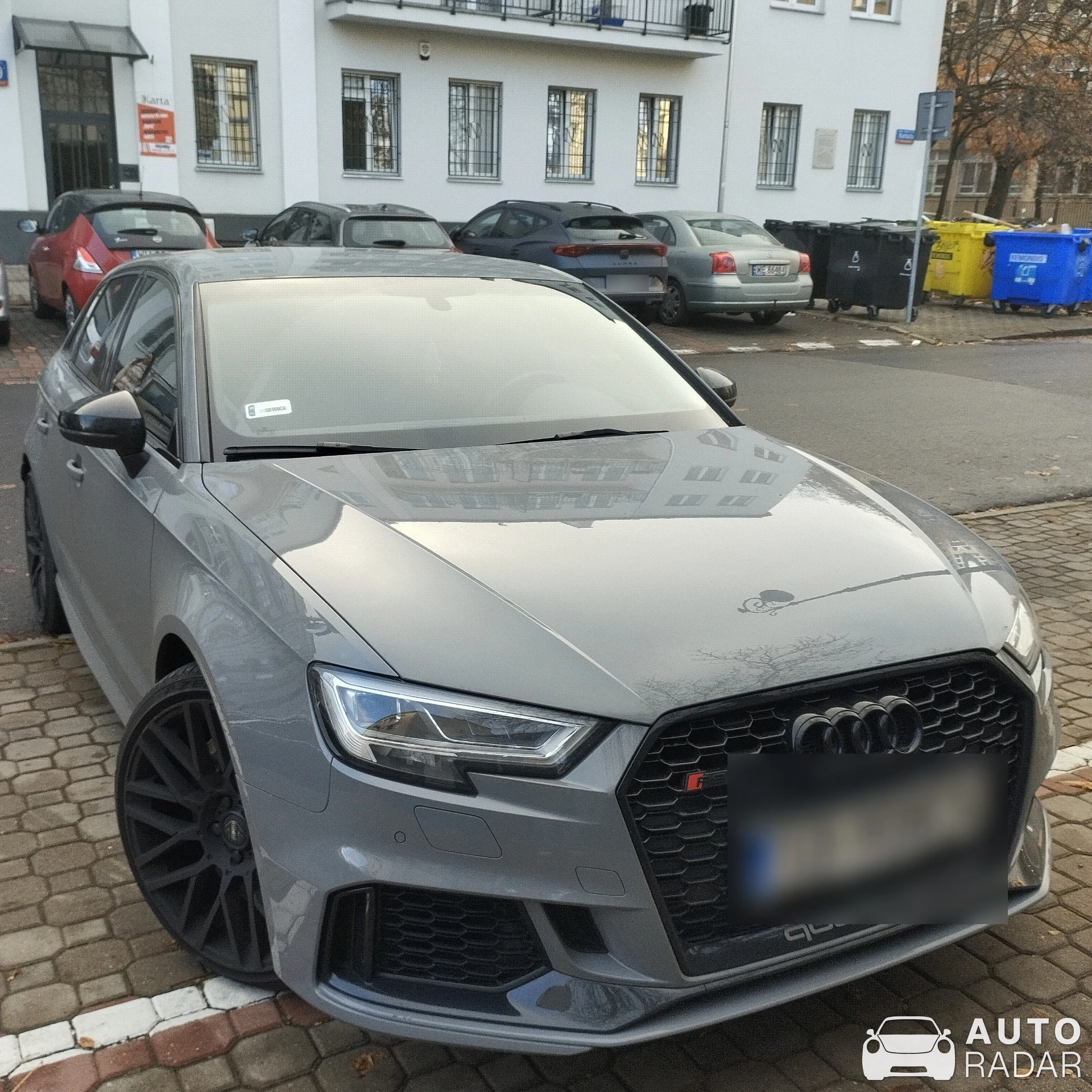 Audi RS3 Sportback 8V spotted in Warszawa, Poland
