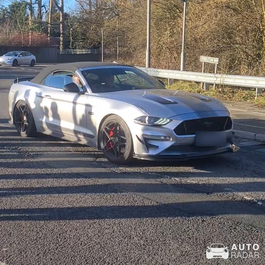 Ford Mustang GT Convertible spotted in Alderley Edge, United Kingdom