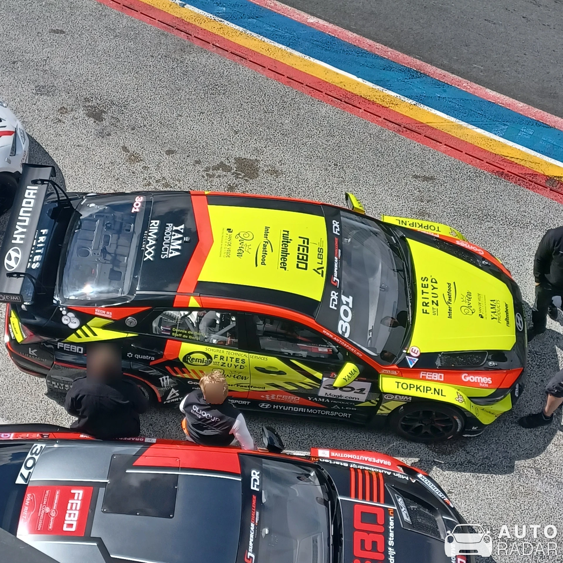 Hyundai Elantra TCR spotted in Zandvoort