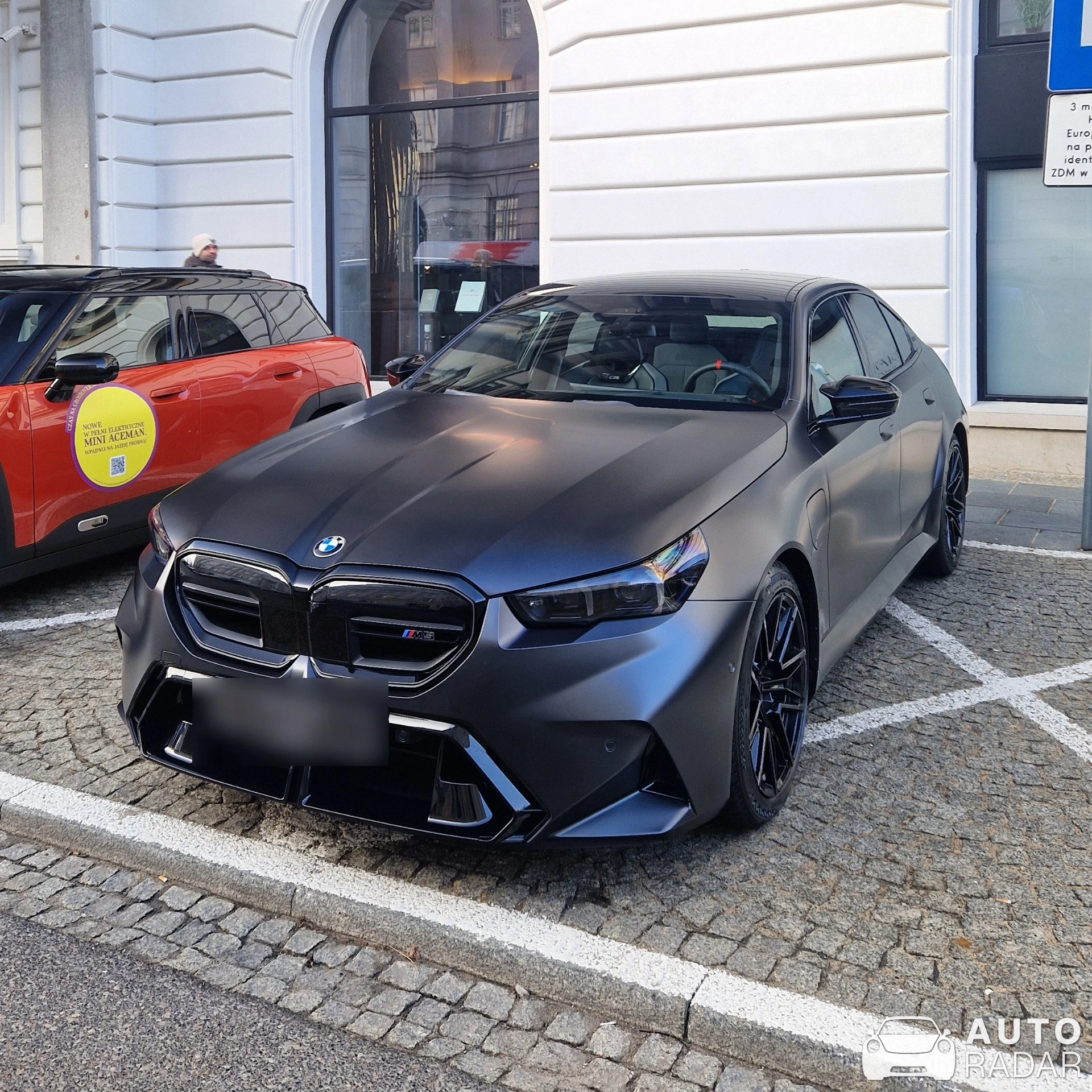 BMW M5 G90 spotted in Warszawa, Polska