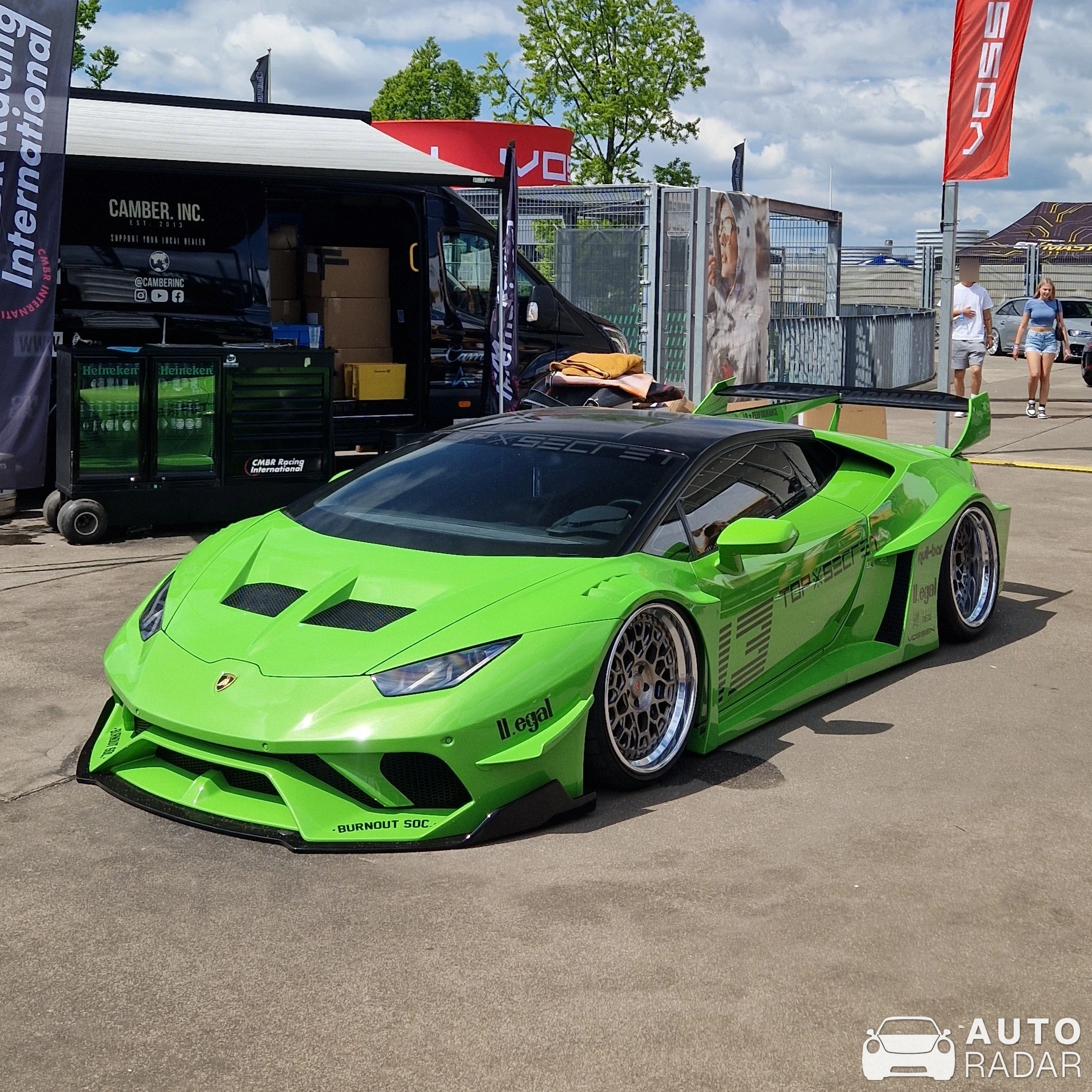 LB Silhouette Works Lamborghini Huracan LP610-4 spotted in Wrocław