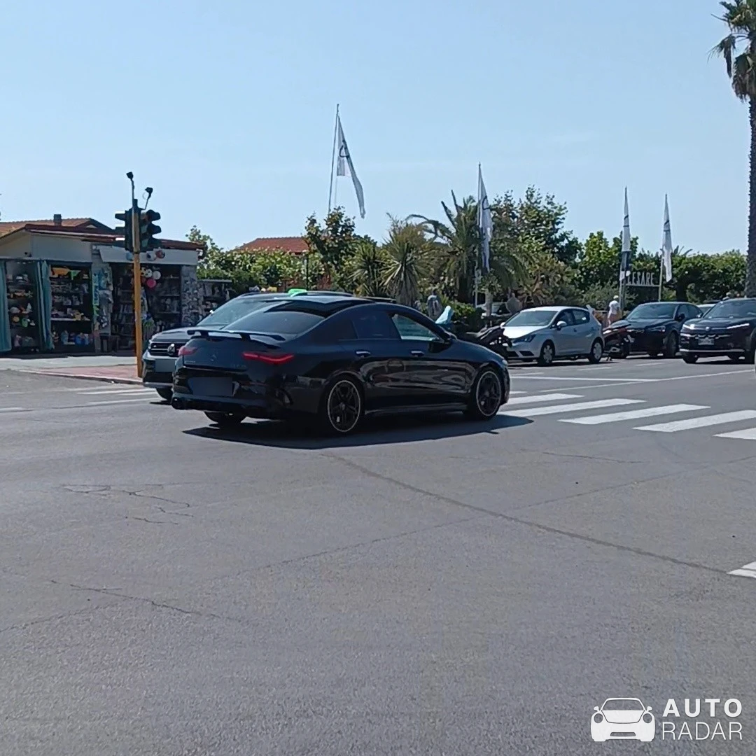 Mercedes-AMG CLA 35 C118 spotted in Forte dei Marmi