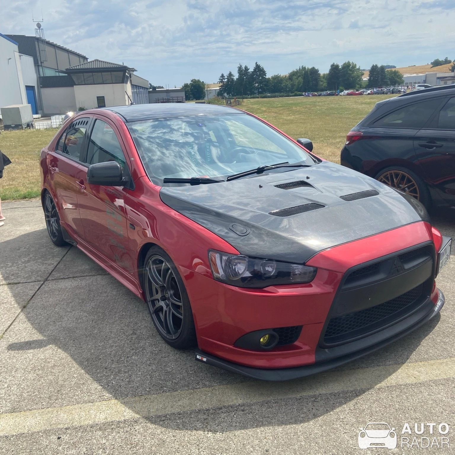 Mitsubishi Lancer Sportback Ralliart spotted in Mendig