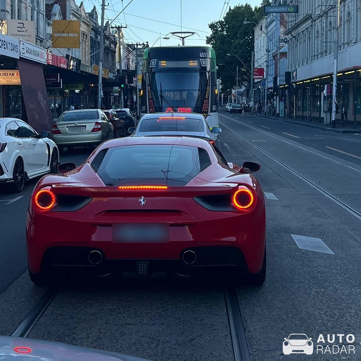 Ferrari 488 GTB spotted in East Melbourne, Australia