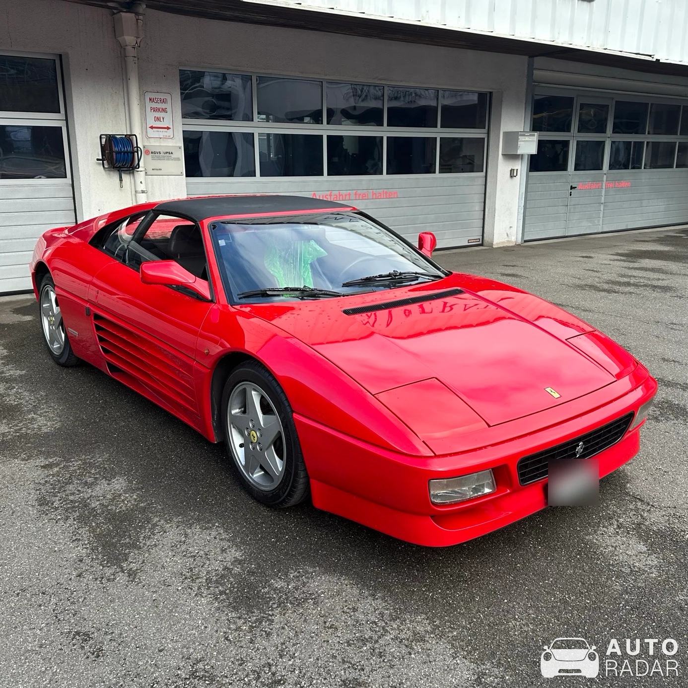 Ferrari 348 GTS spotted in Altendorf
