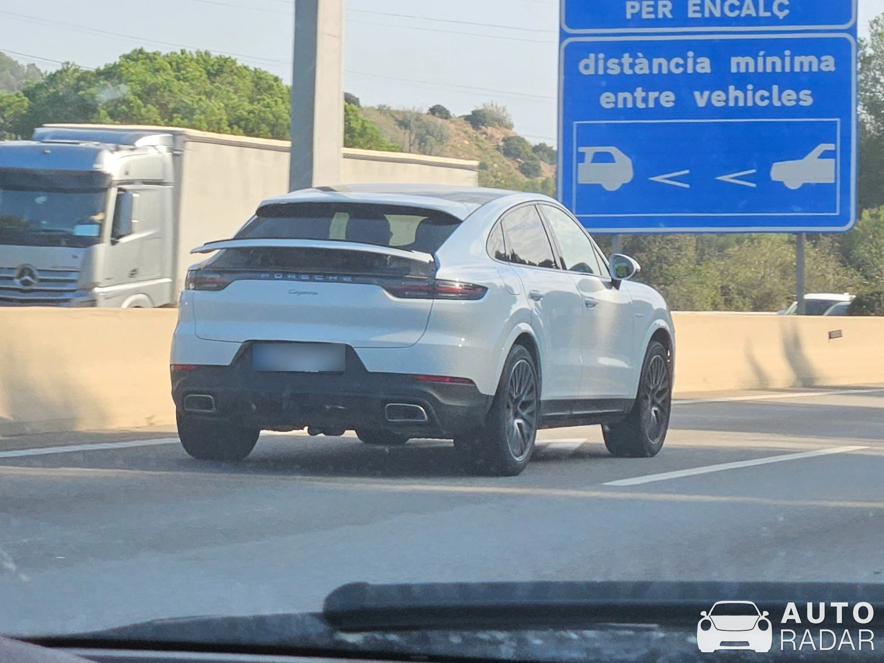 Porsche Cayenne Coupé spotted in Terrassa, España