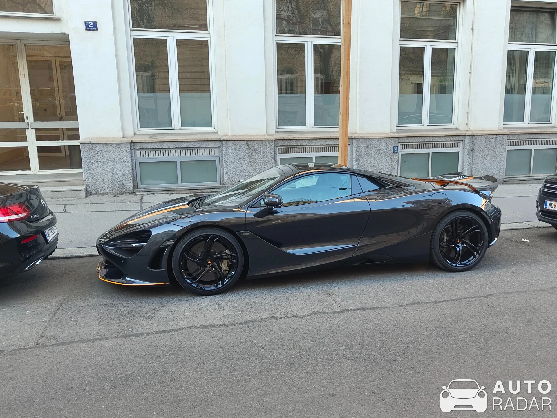 McLaren 750S Spider Triple Crown Edition spotted in Wien