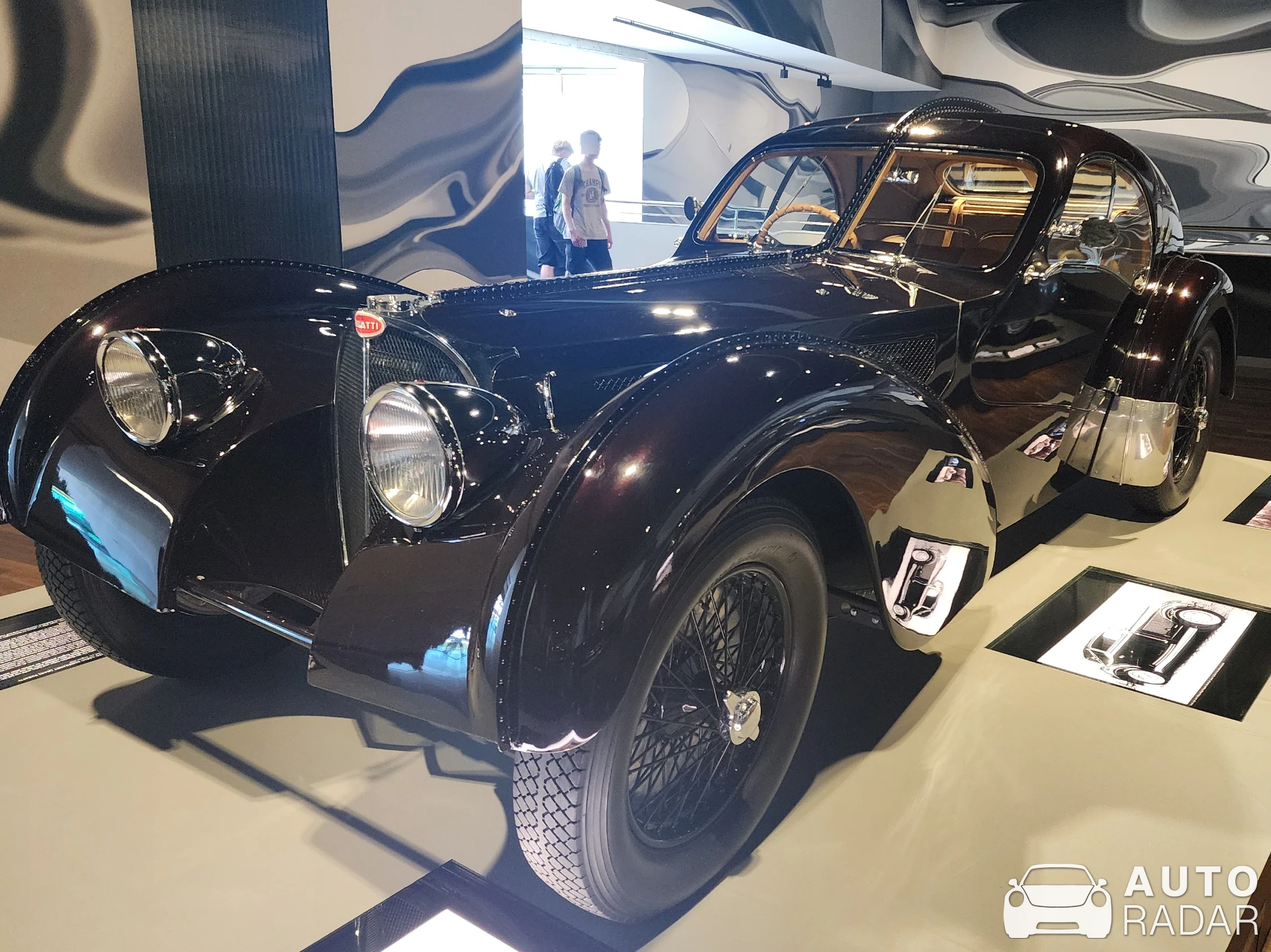 Bugatti Type 57 SC Atalante Coupe spotted in Wolfsburg